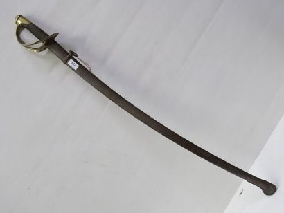 Sabre de cavalerie légère modèle 1822 transformé...