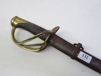 Sabre de cavalerie légère modèle 1822 transformé...