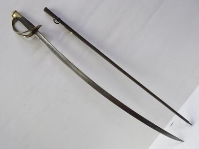 Sabre de cavalerie légère modèle 1822 transformé...