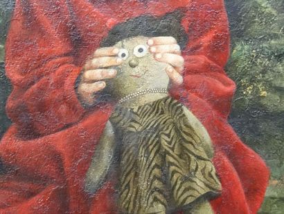 JAMMET CLaude, enfant, Hsc, 57 x 68 cm
