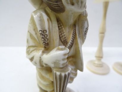 JAPON - époque MEIJI (1868 - 1912), Okimono...
