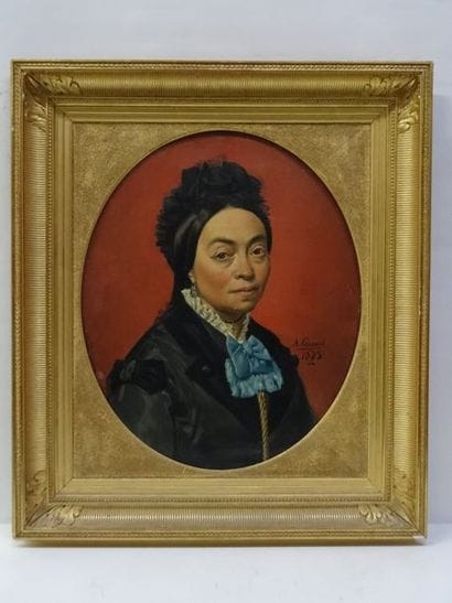 GRANET A. 1875, Hst, 56 x 46 cm, encadrement...
