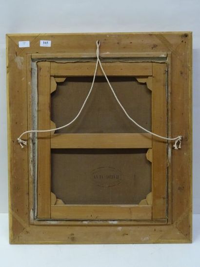 GRANET A. 1875, Hst, 56 x 46 cm, encadrement...