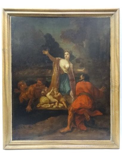 Ecole FRANCAISE du XVIIIème siècle, suiveur...