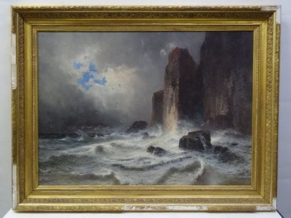 GODCHAUX Marine, Hst sbg, 73 x 100 cm (nombreux...