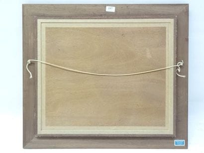 BAL Franck, chaumière, Hst sbd, 46 x 55 ...