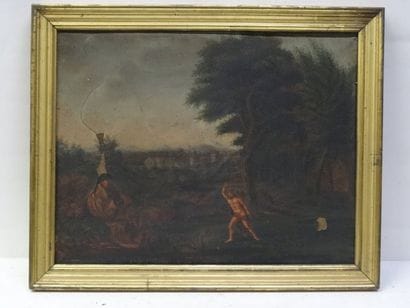 Ecole naïve du XVIIe / XVIIIe siècle, satyres...