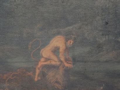 Ecole naïve du XVIIe / XVIIIe siècle, satyres...