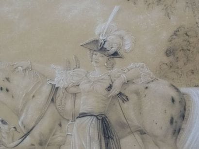 Sébastien LAURENT (XXe) Scène allégorique,...