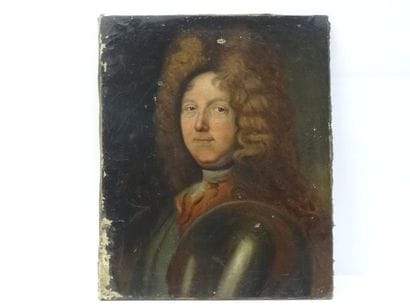 Ecole française du XVIIIe siècle, portrait...