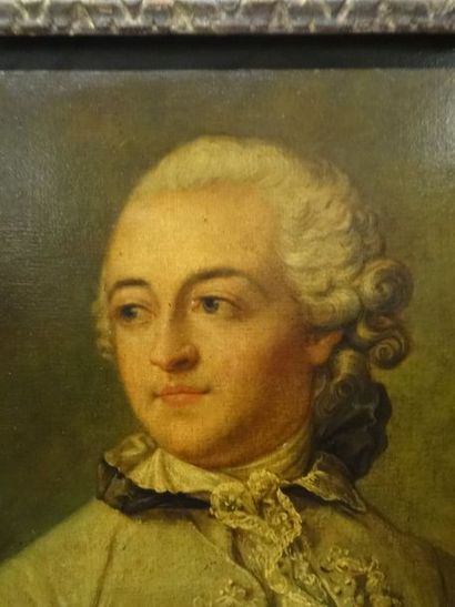 Portrait d'homme, pastel, Fin du XVIIIe siècle....