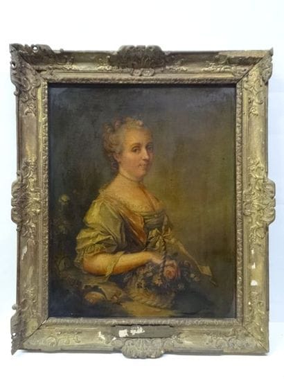 Portrait présumé de Mme du Méry de Guitterie...