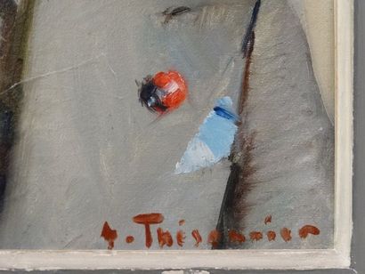 THESONNIER Portrait d'Ernest Cristal et de...