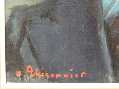 THESONNIER Portrait d'Ernest Cristal et de...