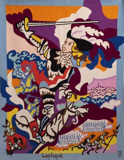 CHARLES LAPICQUE (1898-1988) CARTONNIER &...