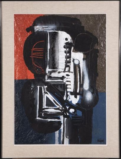 KIJNO Ladislas (1921 - 2012)

Tubulure,

peinture...