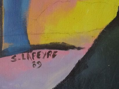 LAPEYRE Serge

Abstraction lyrique,

peinture...