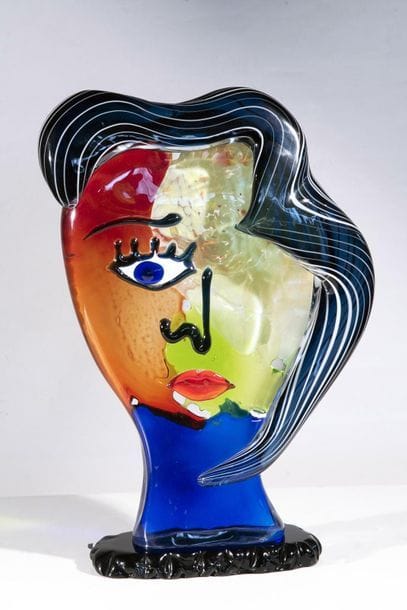 MARIO BADIOLI (NÉ EN 1940) VERRIER D'ART...
