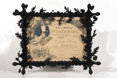 AUGUSTE BERNARDIN (XIXe-XXe) - FERRONNIER...