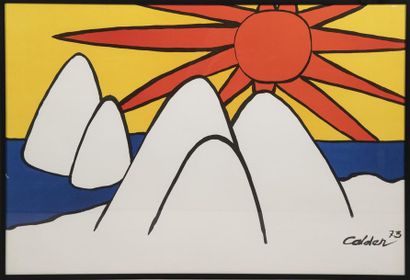 CALDER - Lithographed poster, 75 x 110 cm

(crashes...