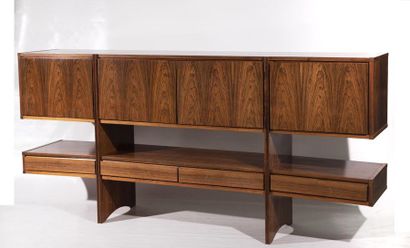 1960S WORK

Double cabinet in rosewood veneer....