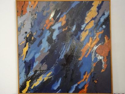 MOIRAS Jean

Work in blue,

acrylic on canvas...