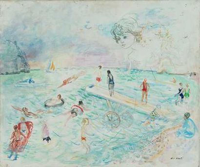 MORETTI Lucien-Philippe (1922-2000)

Baigneurs...