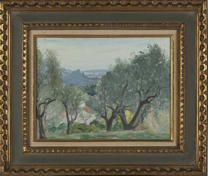 BLANCHARD dit FLORANE Louis (1872-1939)

Paysage,

Hsp...