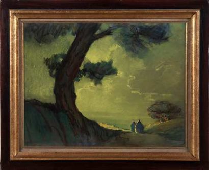 FEGUIDE Marcel

Paysage oriental,

pastel...