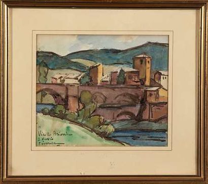 PEROUSE Mario (1880 - 1958)

Vieille Brioude,

Aquarelle...