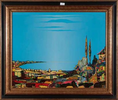 FAYOLLE Roger (né en 1936)

La rade au ciel...