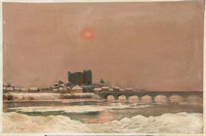 LEVIGNE Léon

Pont en hiver,

Hst sbg, 40,5...