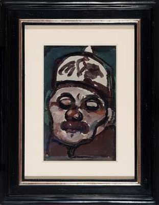ROUAULT Georges (1871 - 1958)

Soldat allemand,

peinture...