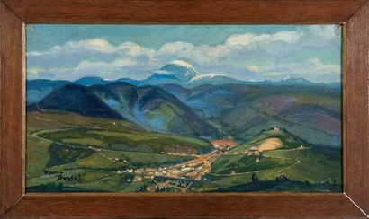 BUSSET Maurice

Paysage d'Auvergne,

Hst...