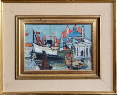 CHABERT (XXe siècle)

Venise, vue de l'église...