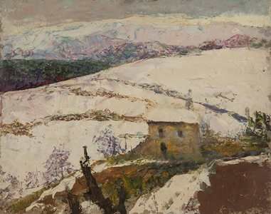 CHARRETON Victor (1864-1936)

Neige en auvergne,

Huile...