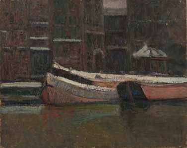 
CHARRETON Victor (1864-1936)




Péniche,...