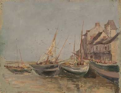 CHARRETON Victor (1864-1936)

Barques au...
