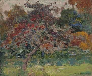 CHARRETON Victor (1864-1936)

Arbres en fleurs,

Huile...