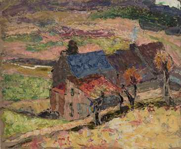 CHARRETON Victor (1864-1936)

Maison au toit...