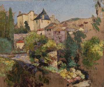 CHARRETON Victor (1864-1936)

La Tour Fondue,

Huile...