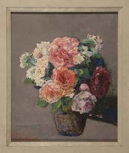 CHARRETON Victor (1864-1936)

Vase de fleurs,

Huile...