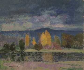 CHARRETON Victor (1864-1936)

Automne à l'étang,

Huile...