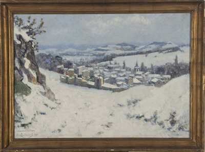 * CHASTEAUNEUF de Jean (1877-1962)

Chanonat,

Huile...