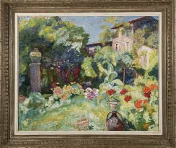 CHARRETON Victor (1864-1936)

Eté au jardin,

Huile...