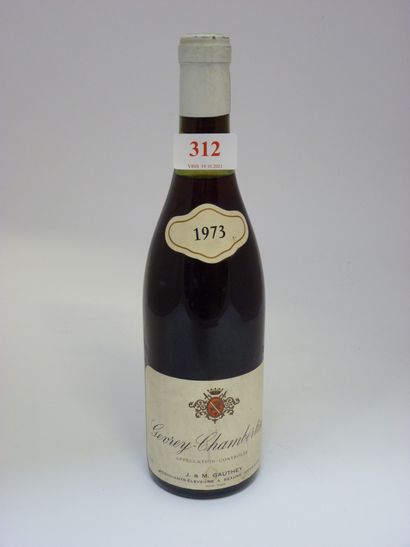 
1 B GEVREY-CHAMBERTIN 1973 J. & M. Gauthey...