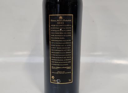 1 B CHÂTEAU MOUTON ROTHSCHILD 2000 GCC1 Pauillac...