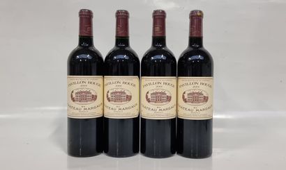 4 B PAVILLON ROUGE DU CHÂTEAU MARGAUX 2001...