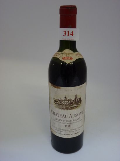 
1 B CHÂTEAU AUSONE 1968 GCC1A Saint-Emilion...