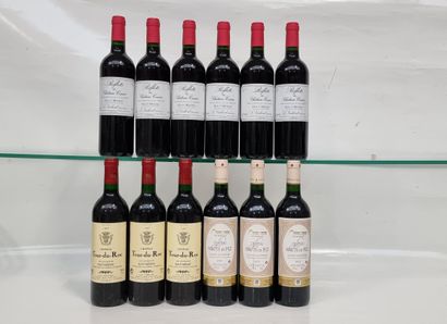 6 B REFLETS DU CHÂTEAU CISSAC 2010 Haut-Médoc	

3...